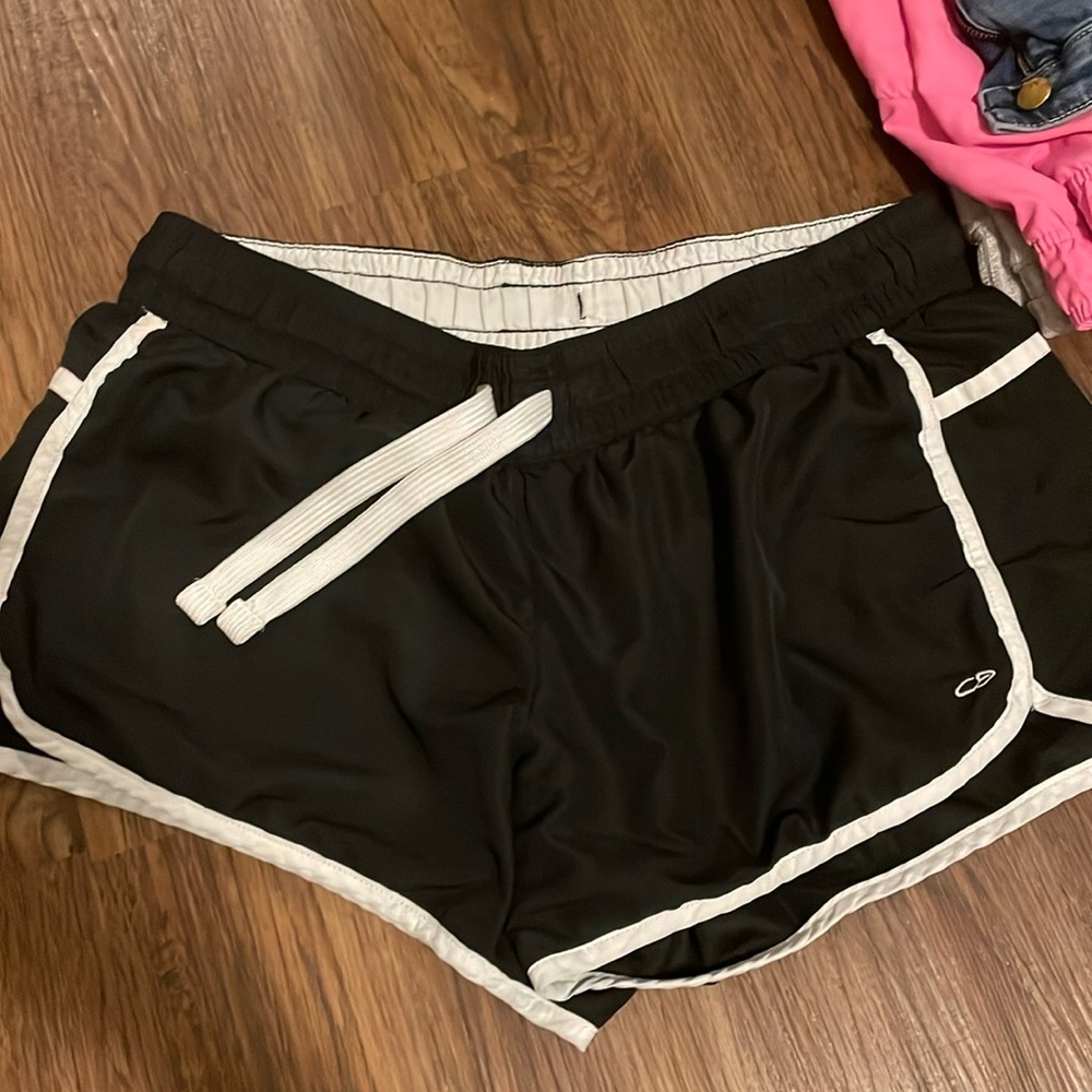 Black champion shorts
